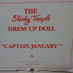 Shirley Temple Dress Up Doll Captin January